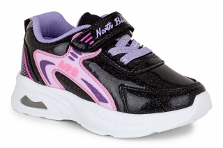 NORTH  BLUE Spordijalatsid, musta värvi. LED taustvalgustus. Sportlik stiil. 